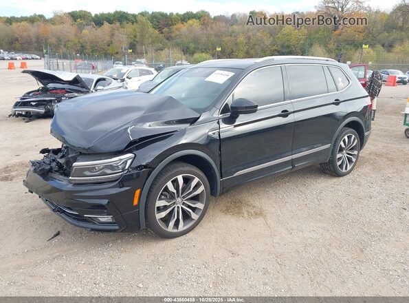 3VV4B7AX3MM151919 2021 VOLKSWAGEN TIGUAN Черный Передняя левая четверть