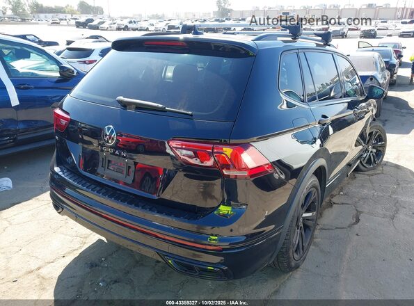 3VVCB7AX2RM024405 2024 VOLKSWAGEN TIGUAN Черный Задняя правая четверть