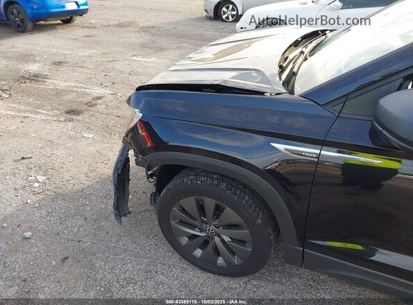 3VVCX7B23PM355527 2023 VOLKSWAGEN TAOS Черный Вид спереди