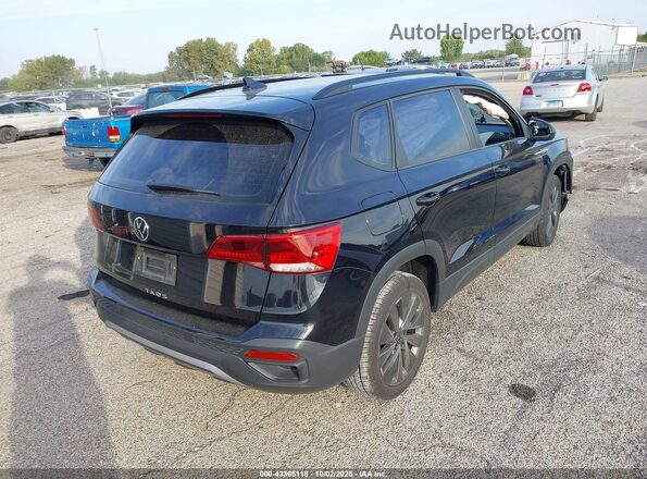 3VVCX7B23PM355527 2023 VOLKSWAGEN TAOS Черный Задняя правая четверть