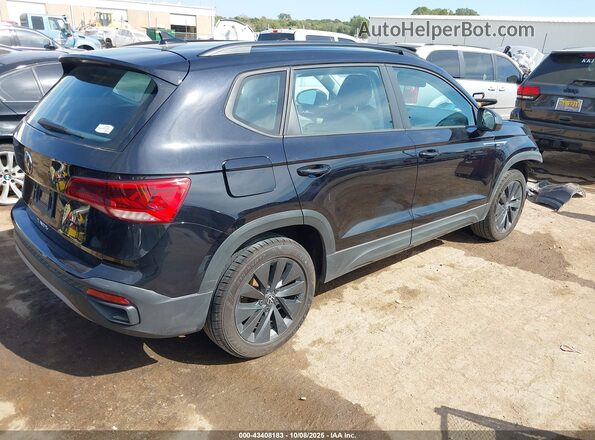 3VVCX7B27PM372623 2023 VOLKSWAGEN TAOS Черный Задняя правая четверть