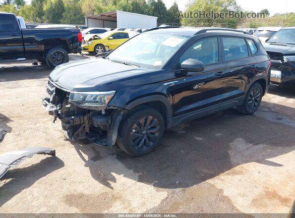 3VVCX7B27PM372623 2023 VOLKSWAGEN TAOS Черный Передняя левая четверть