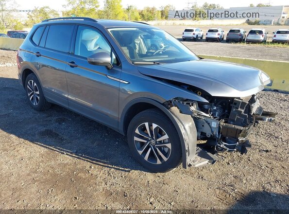 3VVFB7AX7RM143676 2024 VOLKSWAGEN TIGUAN Серый Передняя правая четверть