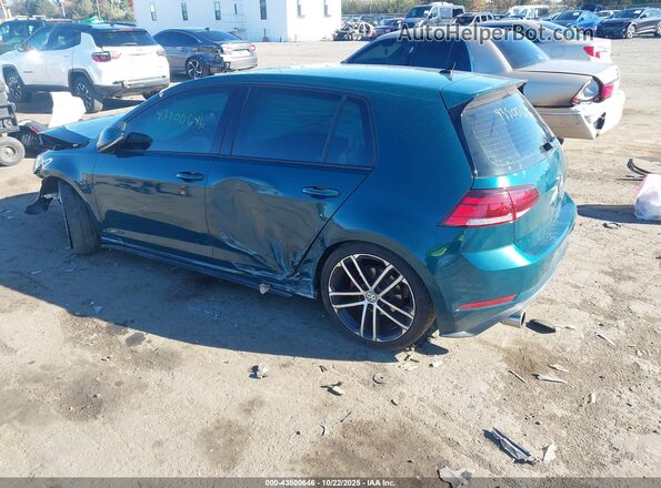 3VW547AU5JM266159 2018 VOLKSWAGEN GOLF Зеленый Задняя левая четверть