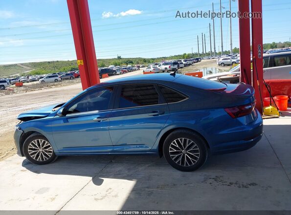 3VWC57BU0MM038044 2021 VOLKSWAGEN JETTA Синий Панорамный вид салона 360°