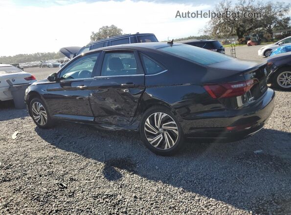 3VWE57BU4MM100845 2021 VOLKSWAGEN JETTA Black Հետևի ձախ