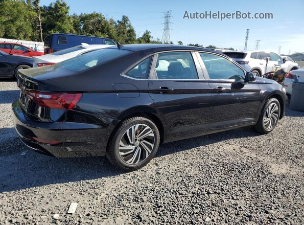 3VWE57BU4MM100845 2021 VOLKSWAGEN JETTA Black Հետևի աջ