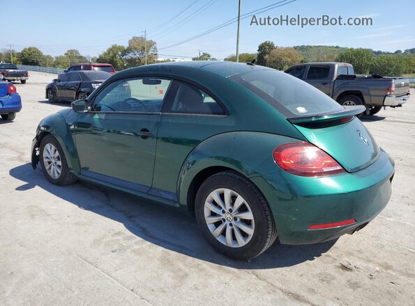 3VWF17AT6HM624285 2017 VOLKSWAGEN BEETLE Зеленый Задняя левая четверть