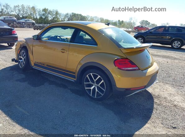 3VWS17AT0GM621136 2016 VOLKSWAGEN BEETLE Золотой Задняя левая четверть