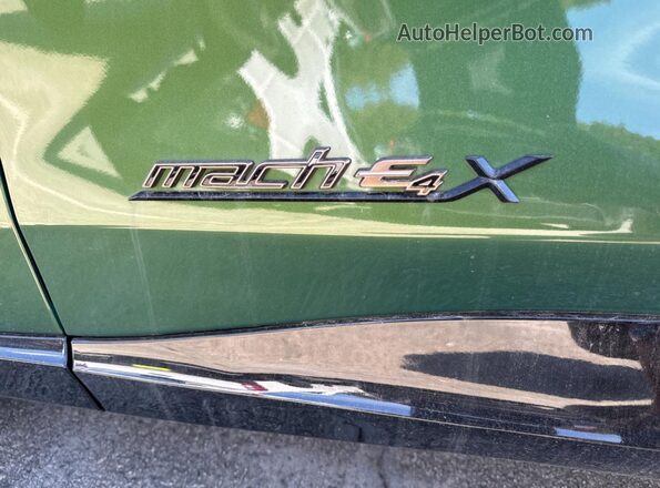 3FMTK4SX2SMA03809 2025 FORD MUSTANG Зеленый Вид наклейки с VIN-кодом