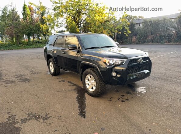 JTEBU5JR6J5568616 2018 TOYOTA 4RUNNER Black უკანა მარცხენა