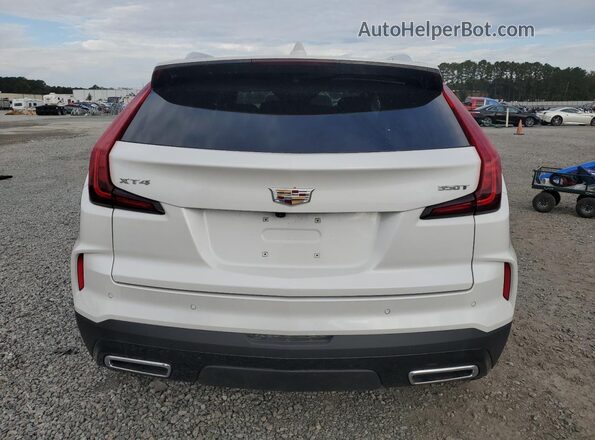 1GYFZCR47RF187586 2024 CADILLAC XT4 Белый Вид салона спереди
