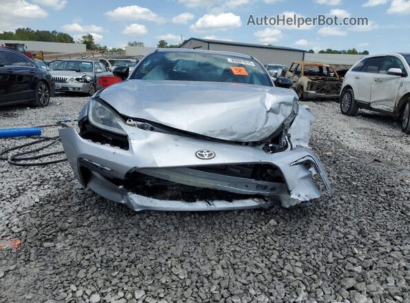 JF1ZNBC15P8766266 2023 TOYOTA GR86 Серебряный Вид сзади