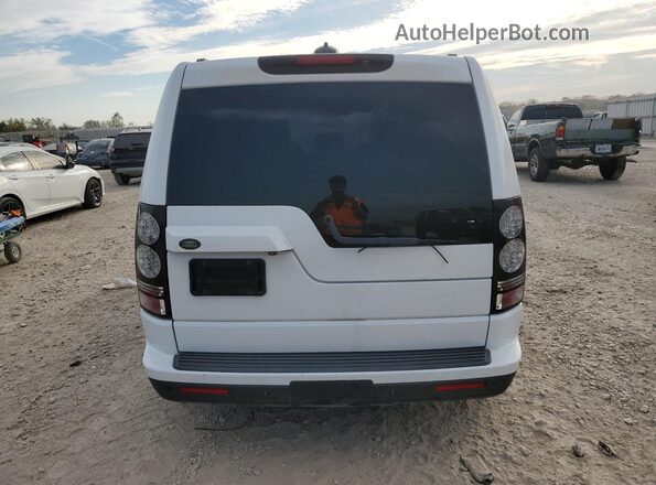 SALAG2V60GA837949 2016 LAND ROVER LR4 Белый Вид салона спереди