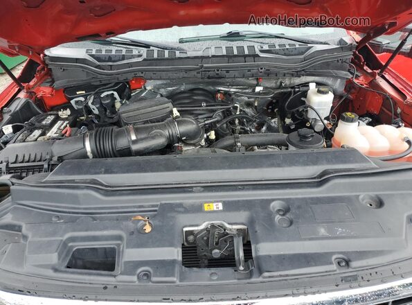 1FT7W2BNXMEC40800 2021 FORD F250 Красный Вид подкапотного пространства