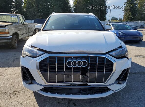 WA1DECF37M1009570 2021 AUDI Q3 White Widok z tyłu