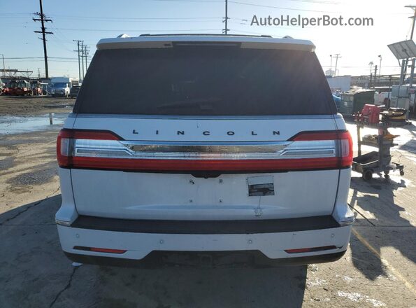 5LMJJ3TT4KEL19439 2019 LINCOLN NAVIGATOR Белый Вид салона спереди