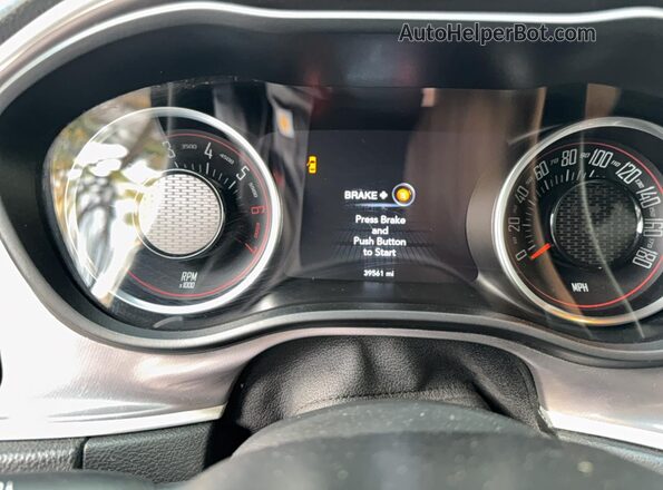2C3CDZFJ4MH601679 2021 DODGE CHALLENGER Black Vista del cuadro de instrumentos