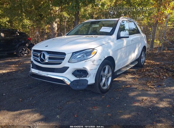 4JGDA5GBXKB206500 2019 MERCEDES-BENZ GLE 400 Белый Передняя левая четверть