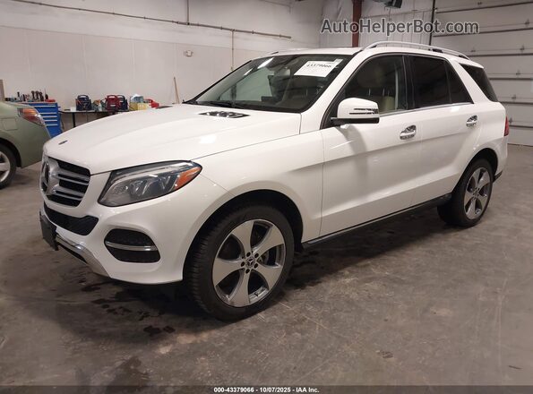 4JGDA5HB3JB038860 2018 MERCEDES-BENZ GLE 350 White Front left