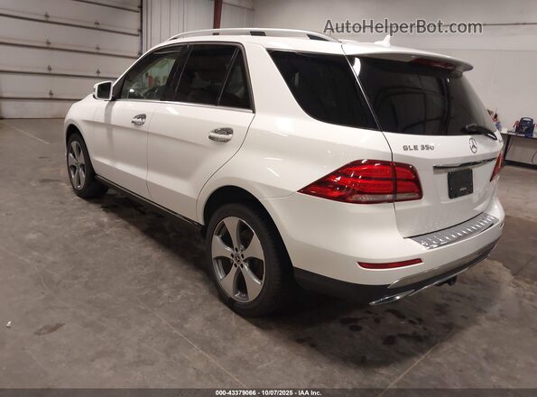 4JGDA5HB3JB038860 2018 MERCEDES-BENZ GLE 350 White Rear left