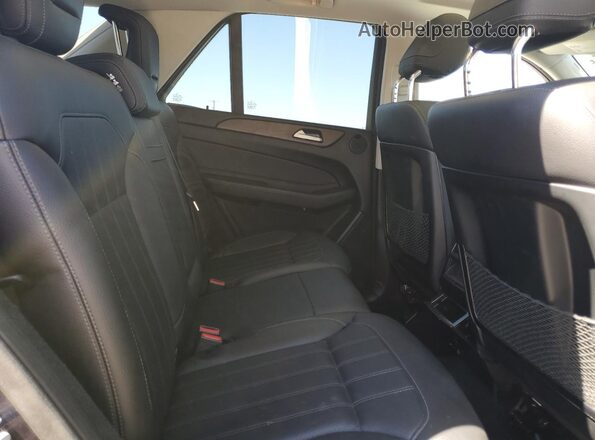 4JGDA5HB6GA622572 2016 MERCEDES-BENZ GLE Синий Вид задних сидений
