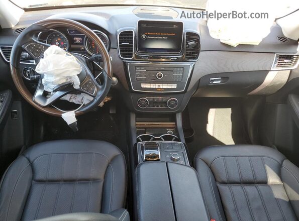 4JGDA5HB6GA622572 2016 MERCEDES-BENZ GLE Синий Вид панели приборов