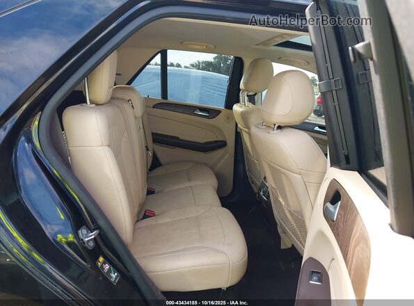 4JGDA5HB7JB129243 2018 MERCEDES-BENZ GLE 350 Черный Вид наклейки с VIN-кодом