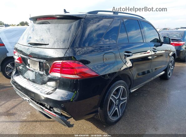 4JGDA5HB7JB129243 2018 MERCEDES-BENZ GLE 350 Черный Задняя правая четверть