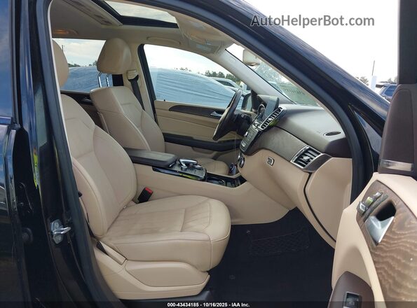 4JGDA5HB7JB129243 2018 MERCEDES-BENZ GLE 350 Черный Вид салона спереди