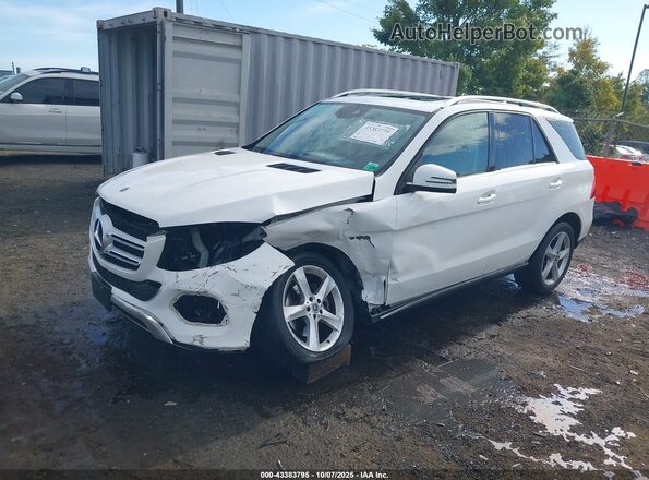 4JGDA5HB7JB156250 2018 MERCEDES-BENZ GLE 350 White Vista tres cuartos delantera izquierda