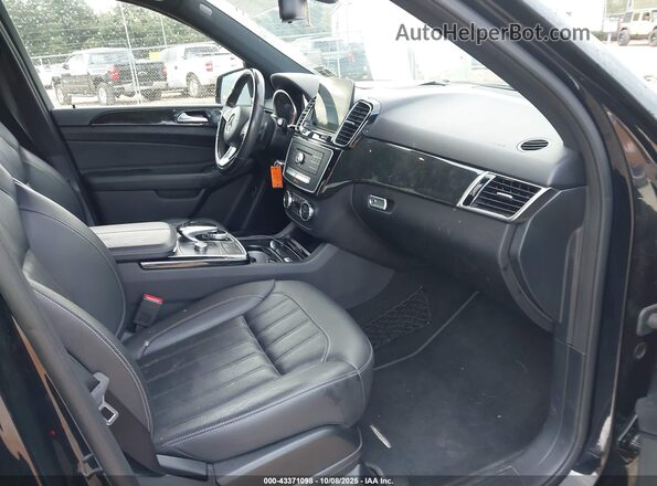 4JGDA5HB8HA888404 2017 MERCEDES-BENZ GLE 350 Черный Вид салона спереди