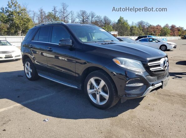 4JGDA5HB9JB012974 2018 MERCEDES-BENZ GLE Черный Передняя правая четверть