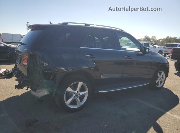 4JGDA5HB9JB012974 2018 MERCEDES-BENZ GLE Черный Задняя правая четверть