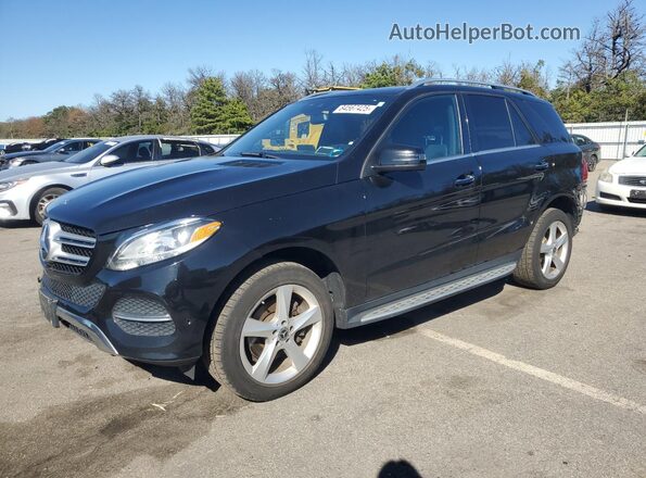 4JGDA5HB9JB012974 2018 MERCEDES-BENZ GLE Черный Передняя левая четверть
