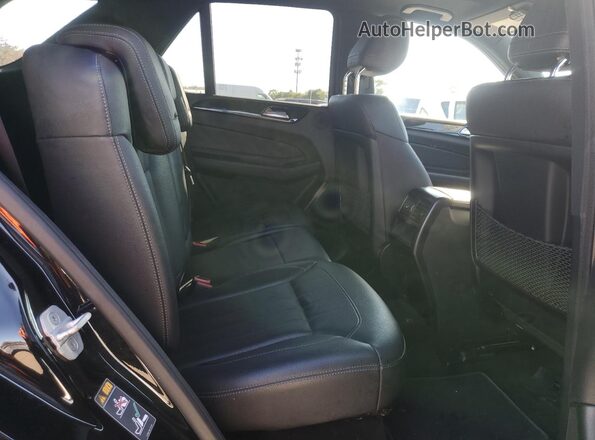 4JGDA5HB9JB012974 2018 MERCEDES-BENZ GLE Черный Вид задней части салона