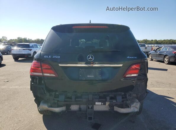 4JGDA5HB9JB012974 2018 MERCEDES-BENZ GLE Черный Вид сзади