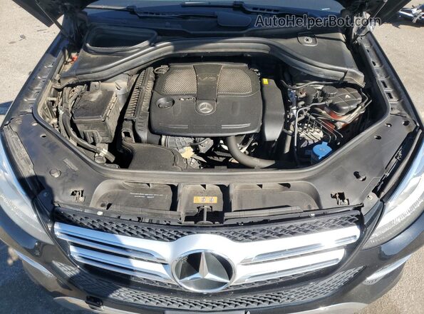 4JGDA5HB9JB012974 2018 MERCEDES-BENZ GLE Черный Вид подкапотного пространства