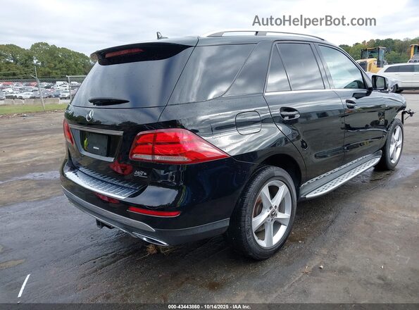 4JGDA5JB1JB073357 2018 MERCEDES-BENZ GLE 350 Черный Задняя правая четверть