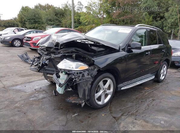 4JGDA5JB1JB073357 2018 MERCEDES-BENZ GLE 350 Черный Передняя левая четверть