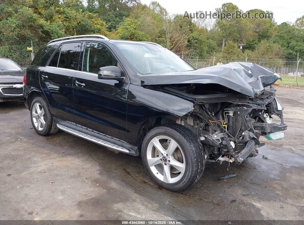 4JGDA5JB1JB073357 2018 MERCEDES-BENZ GLE 350 Черный Передняя правая четверть