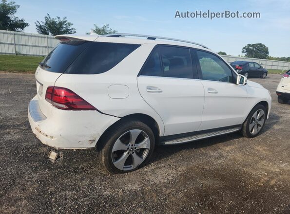 4JGDA5JB1JB200642 2018 MERCEDES-BENZ GLE White Trasero derecho