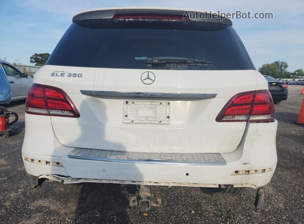 4JGDA5JB1JB200642 2018 MERCEDES-BENZ GLE White Vista trasera