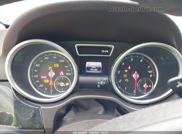4JGDA5JB3HA908245 2017 MERCEDES-BENZ GLE 350 Белый Вид задних сидений