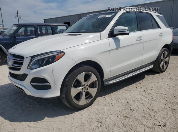 4JGDA5JB4JB195193 2018 MERCEDES-BENZ GLE White Przód lewy