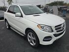 2016 Mercedes-benz Gle 350 Белый vin: 4JGDA5JB5GA678478