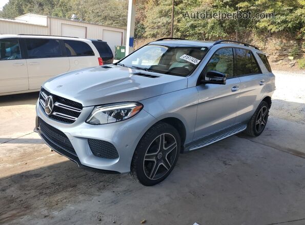 4JGDA5JB5JB125816 2018 MERCEDES-BENZ GLE Silver წინა მარცხენა ხედი სამი მეოთხედიდან