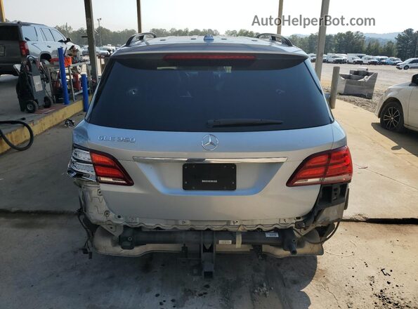 4JGDA5JB5JB125816 2018 MERCEDES-BENZ GLE Silver უკანა ხედი