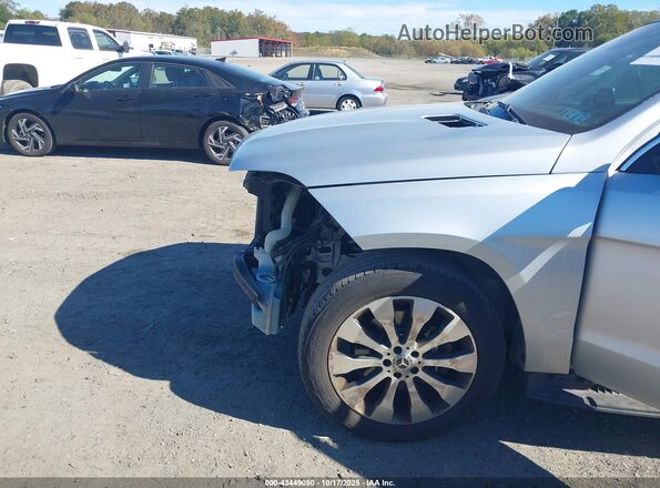 4JGDF6EE1JB074262 2018 MERCEDES-BENZ GLS 450 Серебряный Вид спереди