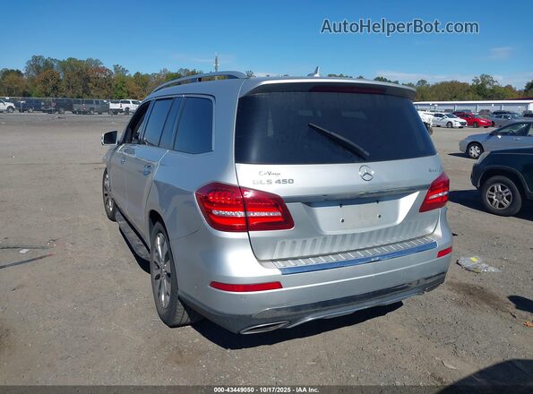 4JGDF6EE1JB074262 2018 MERCEDES-BENZ GLS 450 Серебряный Задняя левая четверть